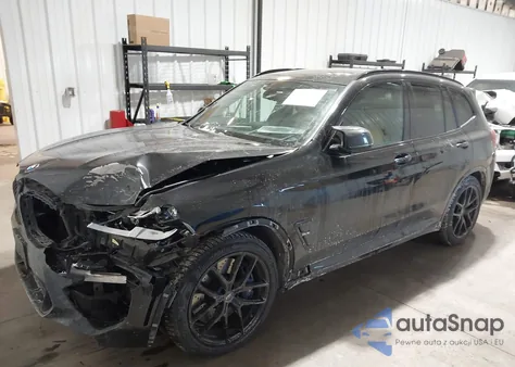 2020 BMW X3 M Competition z USA, uszkodzony, nr VIN 5YMTS0C09LLT10192